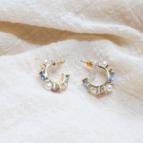 Kendra Scott Jewelry - Kendra Scott Madelyn Gold Earrings Multi Mix NEW